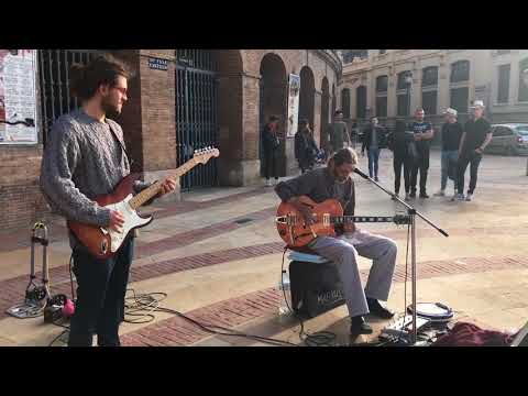 Jumpin' Jack Flash - Borja Catanesi & Markus K - Busking in Valencia