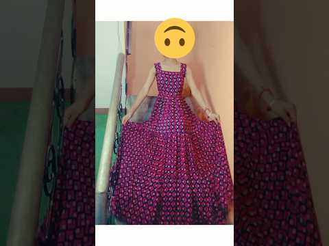 Party wear dress cutting and stitching #shots #diwali special outfit #viral video