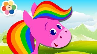 Learn All the Colors | Color Crew & Rainbow Horse | Learn Colors with Rainbow Horse on BabyFirst