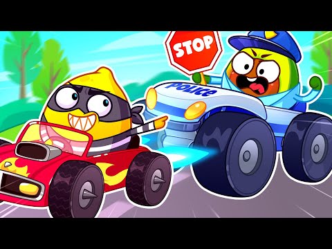 Police Car Wheel is Broken! 🚔🛞🤩 Best Kids Cartoon by Meet Penny 🥑💖