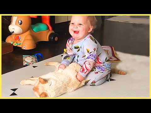 The Funniest Baby And Cat Fails Caught On Camera || 5-Minute Fails