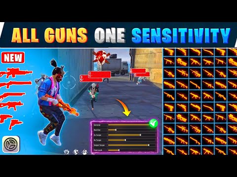 All Gun Headshot Sensitivity Setting After New OB46 Update | Free Fire Max Auto Headshot Sensitivity