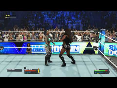 Kayden Carter vs Sorceress SMACKDOWN EP: 60 SORCERESS DEBUTS A NEW ENTRANCE AND HER NEW PERSONA !!