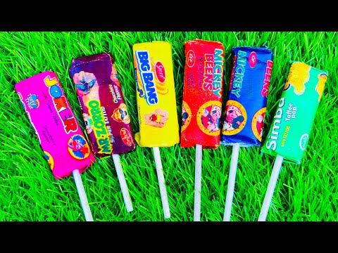 Some popular Candies in the World | New Milk Bottle | mini Cooking | Ice Cream Pop It | Asmr Coca