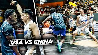 USA vs China Streetball | Nas Faces The #1 Streetballer In China w/ 100 Million Followers