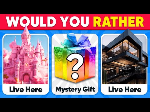 Would You Rather...? GIRL or BOY or MYSTERY Gift Edition ❤️💙🎁 Quiz Kingdom