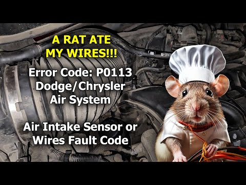 P0113 Dodge/Chrysler Error Code - Air Intake Temperature Sensor/Wires