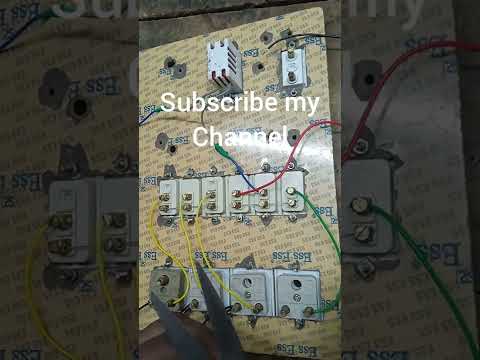 inverter board connection part 4 #shorts #electrical #vairalvideo