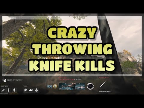 CRAZY THROWING KNIFE KILLS ON ESTATE ❗️❓🔪