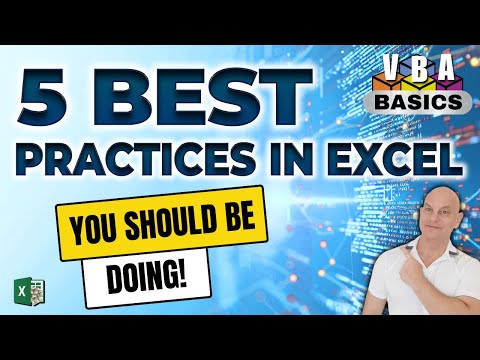 Learn The 5 Best Practices You Should Be Doing In Excel VBA