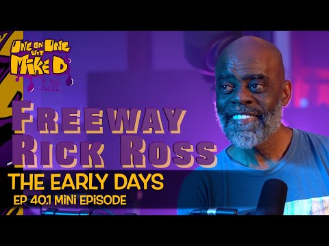 Pt. 1 The Real Freeway Ricky Ross & The Drank Man TALK SHOP 1on1W/MikeD