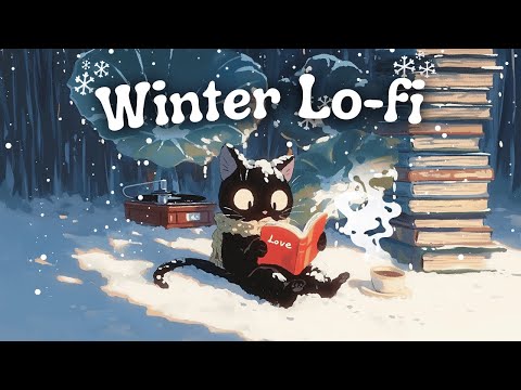 50's 60's Retro Jazz & Old Jazzy HipHop ⛄️ Winter Snowy Lo-fi | Study to Focus to