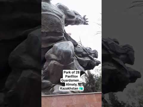 Park of 28 Panfilov Guardsmen - Almaty, Kazakhstan KZ #shorts #kazakhstan #almaty