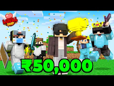 I Hosted a ₹50,000 Tournament In Loyal SMP