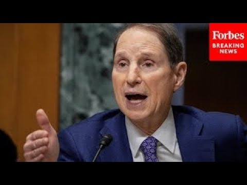 Ron Wyden Leads Senate Finance Committee Hearing To Consider Pending Nomination