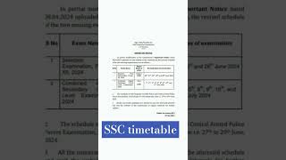 ssc time table for ssc chsl and cpo #ssc#ssccgl #sscchsl #ssccpo