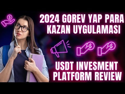 NEW USDT KAZANÇ DOLAR KAZAN USDT EARNINGS PLATFORM FREE USDT 2.20 USDT WİTHDRAWAL PROOF REVIEW