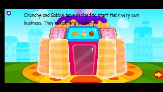 cooking game pancakes monster bakery ice cream time game #imalidotcom