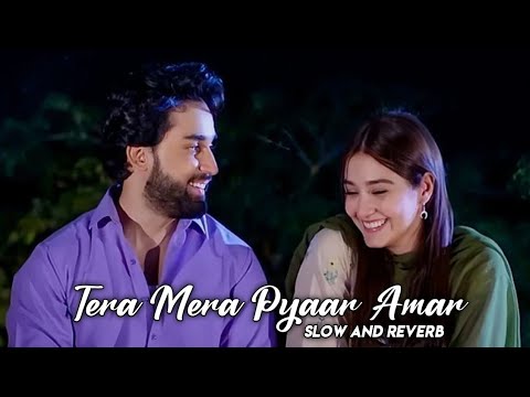 Tera Mera Hai Pyar Amar - Ost ( Slowed And Reverb ) | Ishq Murshid | Ahmed Jahanzeb