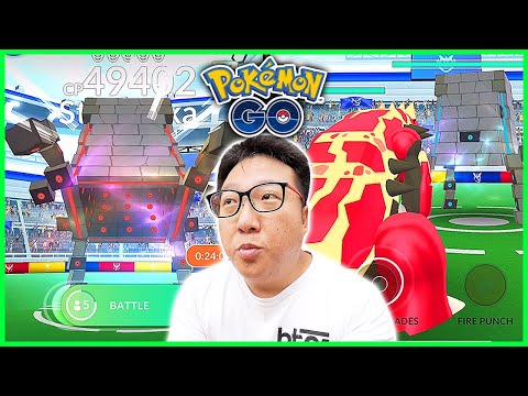 We Used The Best Pokemon to Duo Stakataka in Pokemon GO