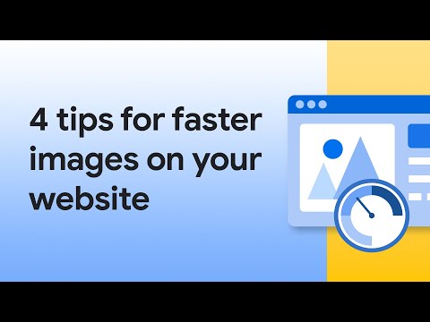 4 tips for faster images on your website