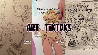 ✩Art Tiktoks I saved 😊✩