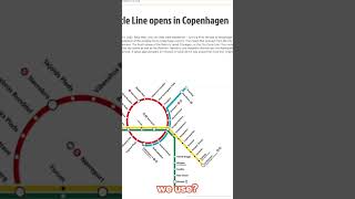 My experience in using the city line in Copenhagen