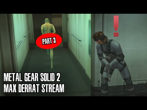 Metal Gear Solid 2 Stream - Feat. LogosSteve, Gaming University (Part 3)