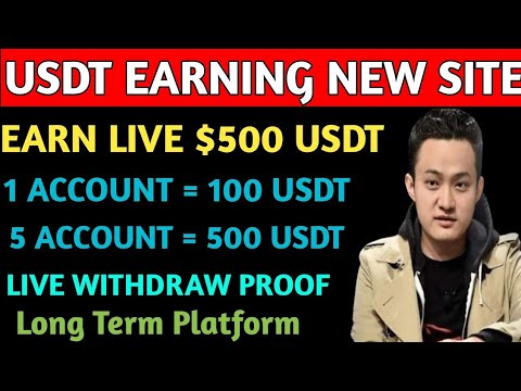 New Usdt Mining Site Today | Best Usdt Earning Site 2023 | New Usd Mining Website | Earn Free Usdt