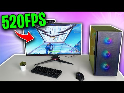 I Built a BUDGET PC That Gives Me 627 FPS in Fortnite…