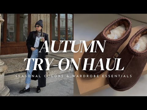 AUTUMN TRY-ON HAUL | Massimo Dutti, COS, Sézane, W Concept, Arket, H&M, Levi’s & UGG