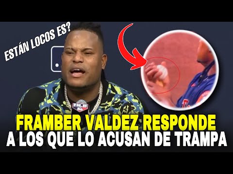 FRAMBER VALDEZ RESPONDE A LOS QUE LO ACUSAN DE HACER TRAMPA, PHILLIES VS ASTROS CONTROVERSY - MLB