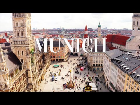 Munich 4K - Relaxing Piano Music, Study Music - 4K Video UltraHD