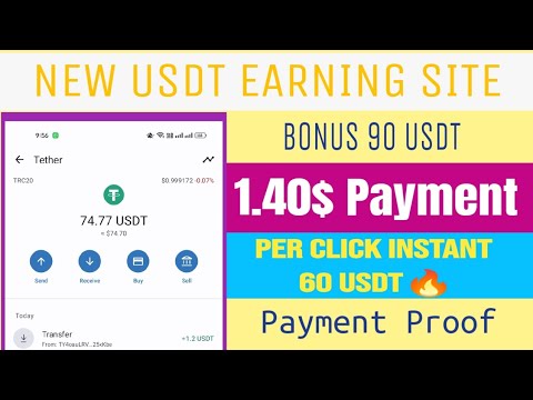 Join & Get $20 Bonus | Letest USDT Investment Website | Usdt Order grabbing App | Usdt Mining