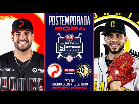 🎥LBPRC🇵🇷Postemporada Semifinal Juego #5: Leones de Ponce 🆚 Gigantes de Carolina⚾️