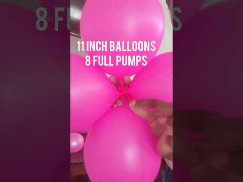 Balloon Centerpiece Tutorial #ballooncenterpiece #balloons #kidsparty