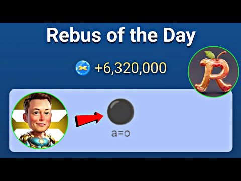 Rebus Of The Day Musk Empire 8 October | X Empire Rebus Of The Day Today | Rebus Of The Day Today