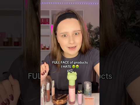 FULL FACE of products I HATE🤮🤢 part 2