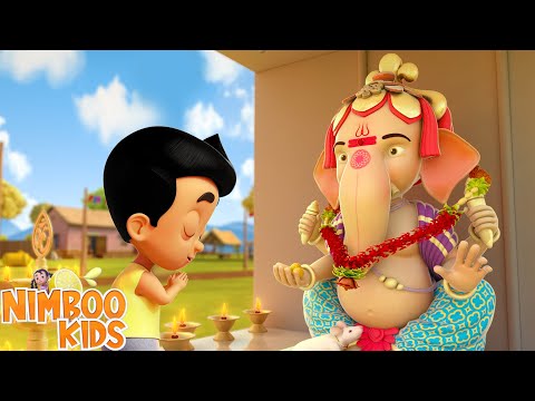 Ganpati Bappa Aa Rahe Hai, गणपति बप्पा आ रहे हैं, Hindi Kids Songs and Cartoon Rhymes