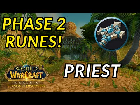 World of Warcraft Season of Discovery Phase 2 - Priest Runes