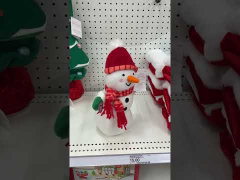 Target Christmas 2023 Animated Spinning Snowman