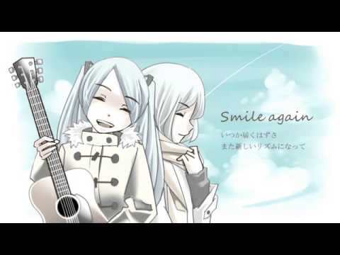 【初音ミク・GUMI（40㍍）】 Smile again 【オリジナル】