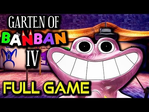 Garten of Banban 4 | ALL TAPES + SECRET ROOM | Full Game Walkthrough