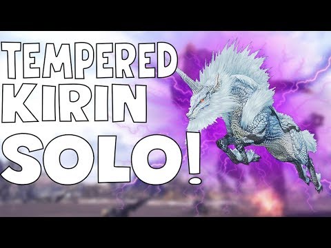 Monster Hunter World: HOW TO DEFEAT TEMPERED KIRIN SOLO! - FULL IN DEPTH GUIDE!