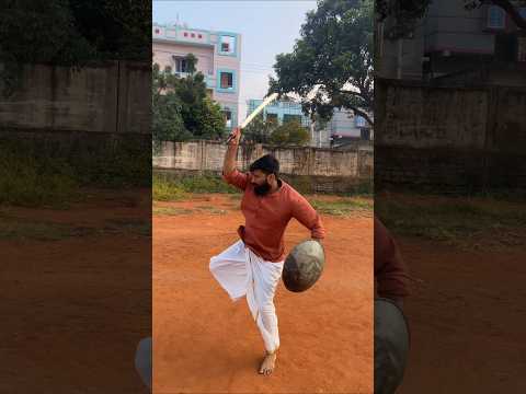 Kalaripayattu sword & Sheild #martialarts #kalaripayattu #fitness #silambam #karate