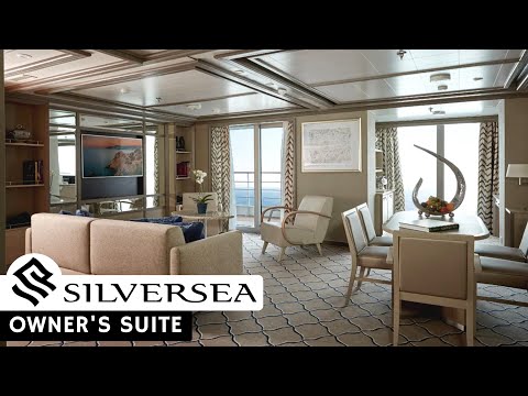 Silver Muse | Owners Suite Walkthrough Tour & Review | Silversea Cruises | 4K | 2024