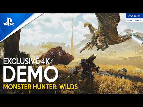 MONSTER HUNTER WILDS New PS5 Beta Gameplay | Epic OPEN WORLD RPG coming in 2025