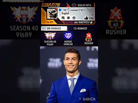 Ms dhoni free fire id #msdhoni #cr7 #ronaldo #rohitsharma #totalgaming #tondegamer