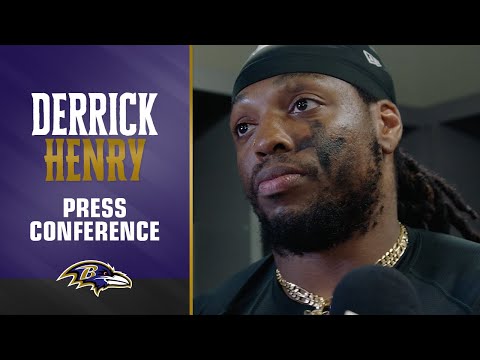 Derrick Henry Calls Lamar Jackson the GOAT | Baltimore Ravens