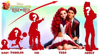 Descendants: The Rise of Red Growing Up Evolution | Sky WOW